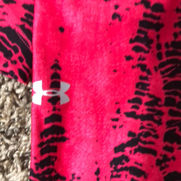 UNDER ARMOR CROP LEGGINGS SIZE M HIGH WAIST - Picture 4 of 4